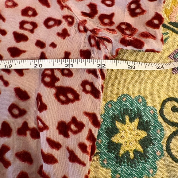 Rag & Bone Pink Patterned Blouse - Picture 6 of 9